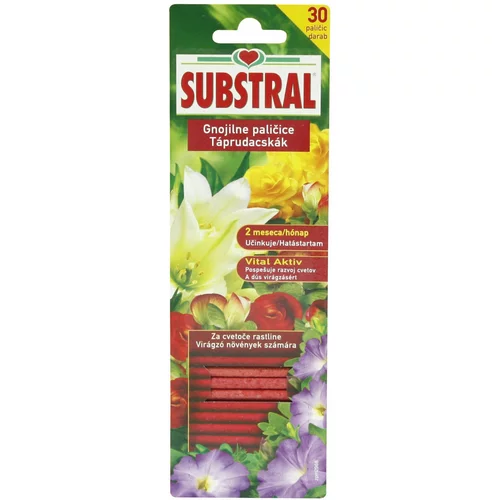 Substral Gnojilne paličice za cvetoče rastline (30 kosov)