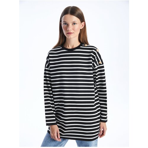 LC Waikiki Women&amp;#039;s Crew Neck Striped Long Sleeve Tunic Slike
