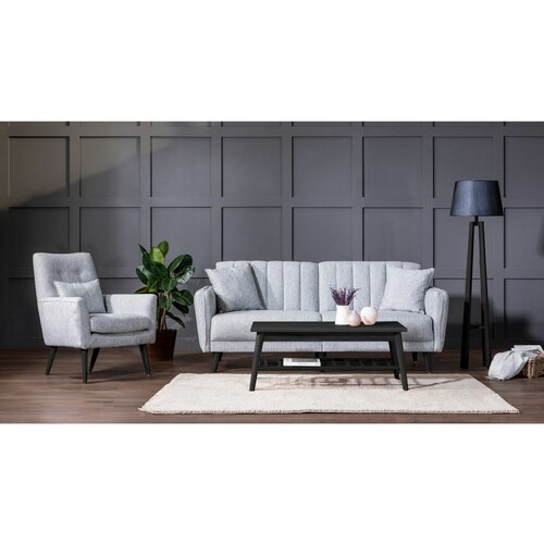 AQUA-TAKIM3-S 1008 grey sofa-bed set Slike