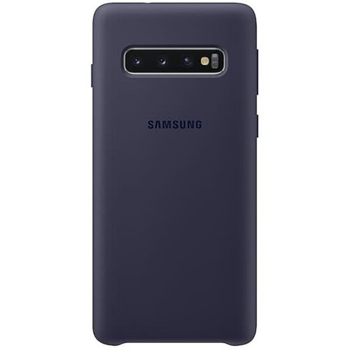 Samsung original silikonski ovitek ef-pg973tne za galaxy s10 g973 - navy moder Cene