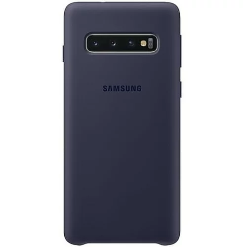 Samsung original silikonski ovitek ef-pg973tne za galaxy s10 g973 - navy moder