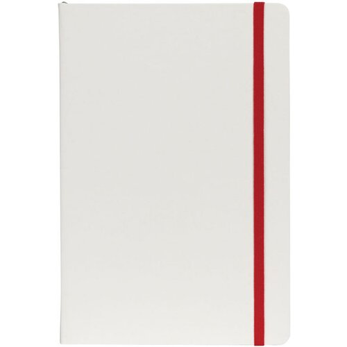  Beležnica Flux White, A5, rdeča, 96 listov Slike