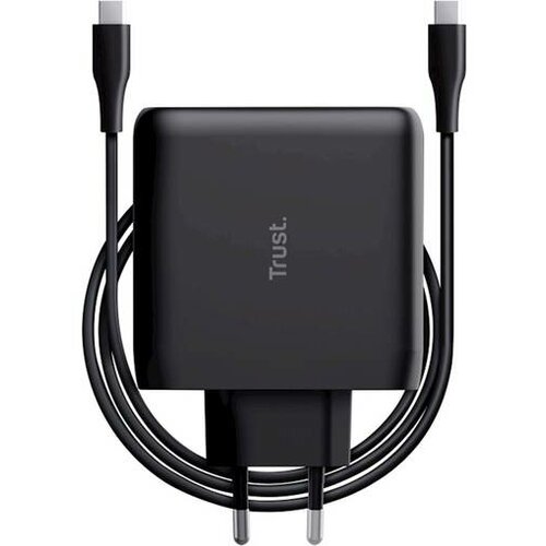 Trust Punjač Maxo 100W/USB-C/laptop/smartphone/tablet/2m USB-C kabel/crna Slike