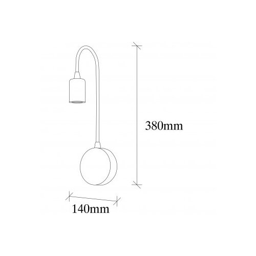 Opviq zidna lampa baston 3282 Slike