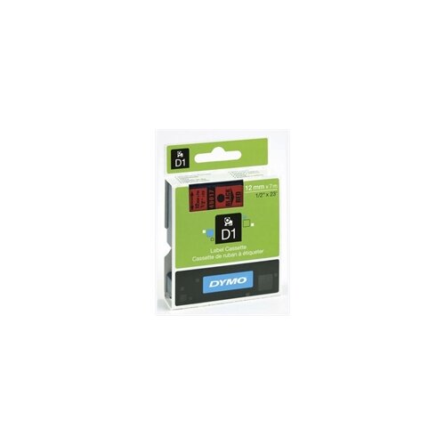 Dymo Traka D1 45017, 12 mm / 7 m (crna/crvena), original Cijene