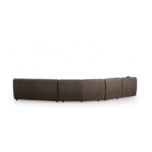 Atelier Del Sofa Mentis Ugaona sofa 5 (D1+Cx+2Xr) Ugaona sofa, krem Slike