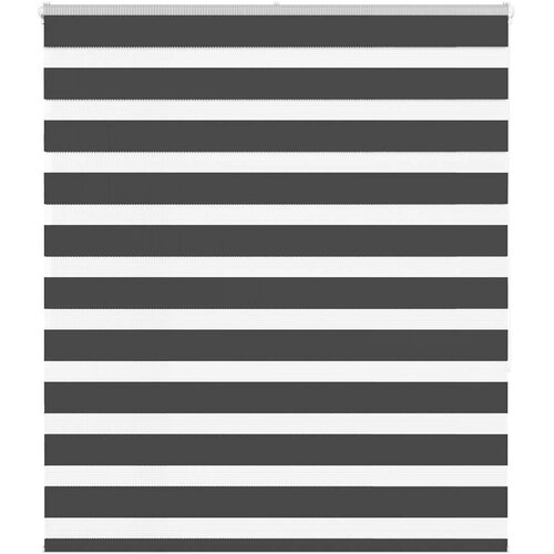  Zavjesa zebra crna 130x150 cm &scaron;irina tkanine 125,9 cm poliester Cijene