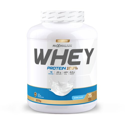 Maximalium Whey Protein, Natural, 2270 g Slike