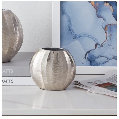 Eglo 421042 - Metalna vaza ABUCAY 9,5x11 cm hrom Cene