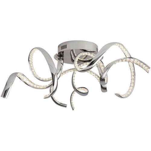 Lesnina-XXXL stropna led-svetilka twirls 75/25 cm Cene