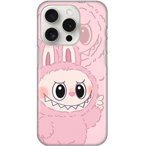  Maska za iPhone 15 Pro 6.1 La Bubu Silikonska Print Pink Cene