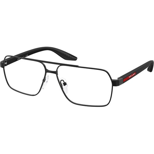 Prada Linea Rossa PS51TV 1BO1O1 M (57) Črna/Kristalna Slike