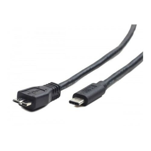 Gembird USB 3.0 BM to type-c cable (Micro BM/CM), 1 m CCP-USB3-mBMCM-1M Slike