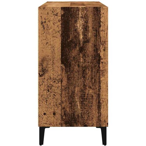 VidaXL Komoda boja starog drva 103,5 x 35 x 70 cm konstruirano drvo Slike