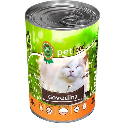 Paw PETFOOD HRANA ZA MAČKE GOVEDINA 415G PETFOOD Cijene