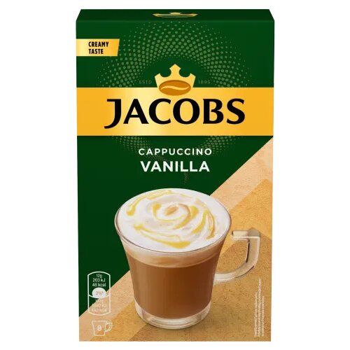 Jacobs Cappuccino Vanilia 8x12g Slike
