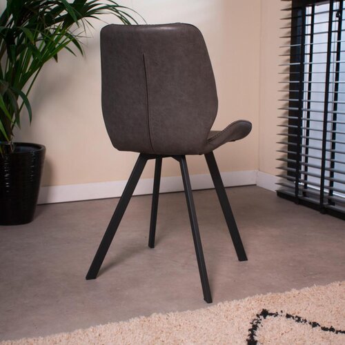 MID.YOU Set Stolov Barona, Antracit, 4 Kos Slike