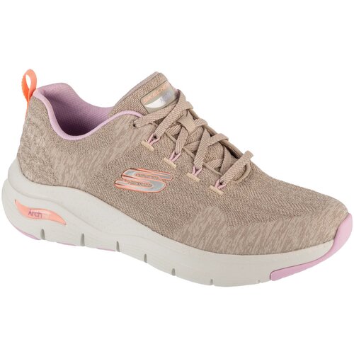 Skechers Nizke superge Arch Fit Comfy Wave Bež Slike