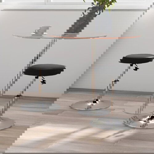 VidaXL Blagovaonske stolice od umjetne kože 2 kom crne Slike