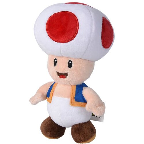 Super Mario Nintendo Toad Pli&amp;scaron;ana Igračka - 20 cm Slike