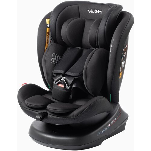 Babyauto A-S VIVITTA SANNA(40-150 CM)I-SIZE,BLACK Cene