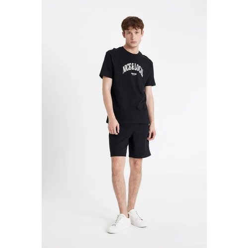 Defacto Regular Fit Thessaloniki Fabric Shorts