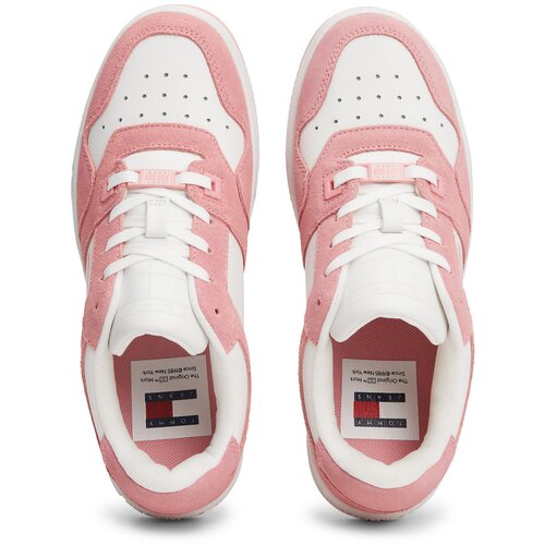 Tommy Jeans Nizke superge svetlo roza / bela Slike