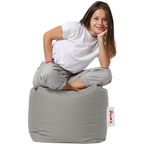 Atelier Del Sofa Ba&scaron;tenski lazy bag - tabure Square/ siva Cene