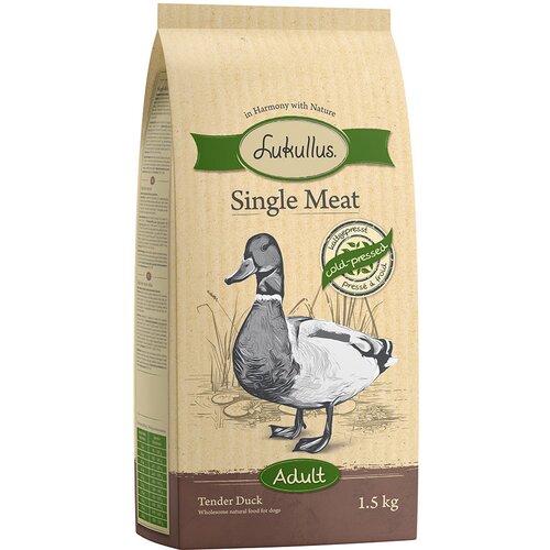 Lukullus Single Meat nježna pačetina (bez žitarica) - 4 x 1,5 kg Slike