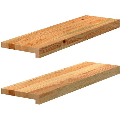  Prozorske klupice 2 kom svijetlosmeđe 70x20x2 cm masivne hrast Cene