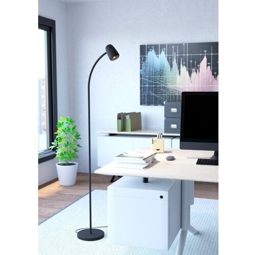Eglo 902172 - podna lampa carlo 1xE14/18W/230V crna Slike