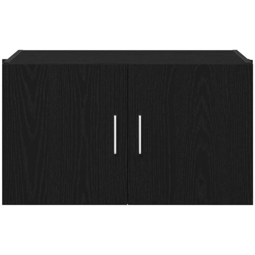  Ormar za Zid Crni hrast 70 x 42.5 x 40 cm Konstruirano drvo Slike