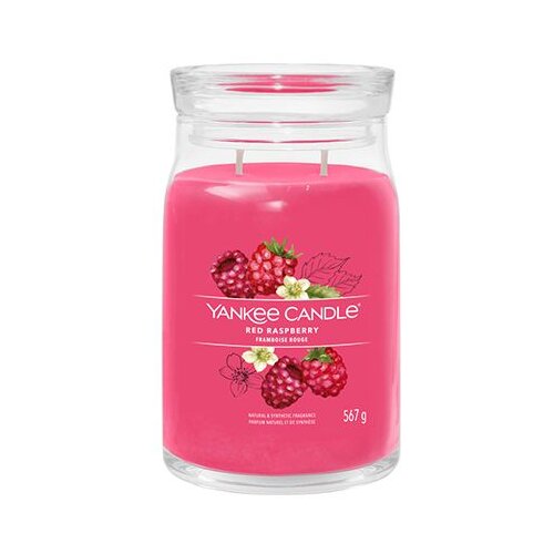 Yankee Candle Red Raspberry dišeča sveča I. Signature 567 g Cene