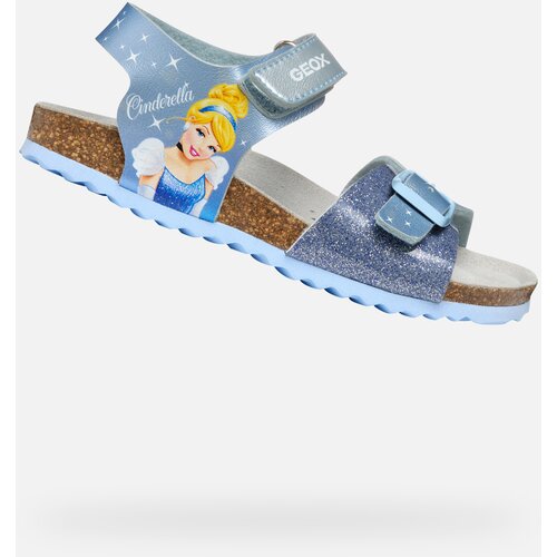 Geox Blue Girls' Sandals Adriel - Girls Cene
