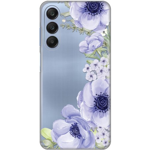  torbica silikonska print skin za samsung A256B galaxy A25 5G blue roses Cene