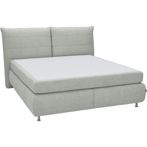 Dieter Knoll POSTELJA BOXSPRING 180 cm x 200 cm , tekstil svetlo siva Cene
