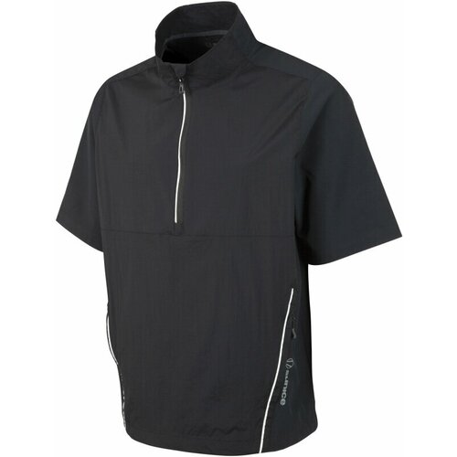 Sunice George Wind Mens Short Sleeve Pullover Black/Black XL Slike
