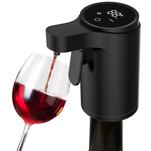 INF Pametni senzor za vino - USB polnljiv samodejni dozirnik Black, (5000287350) Cene