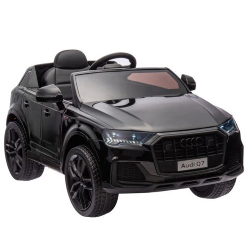  Licencirani auto na akumulator Audi Q7 - crni/lakirani Slike