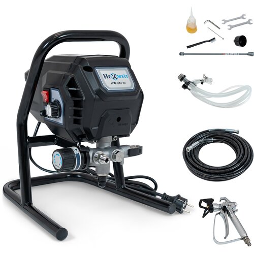 THUNDER Profesionalni brezzračni slikarski agregat Hexwelt HW-AM-10 &ndash; 700 W, 200 bar, 1,2 l/min, (5000326643) Cene