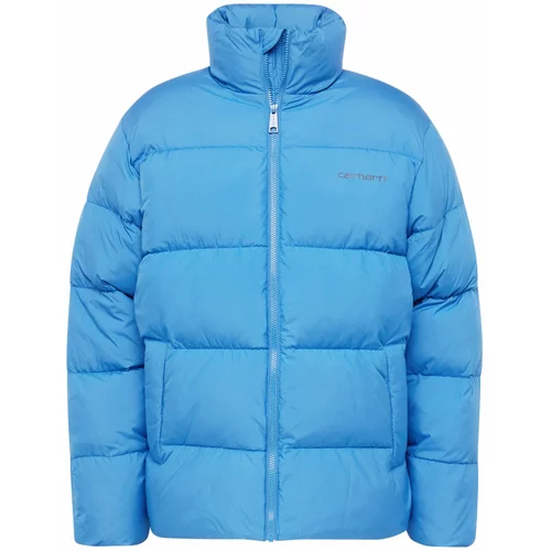 Carhartt WIP Zimska jakna 'Springfield' marine / neonsko modra