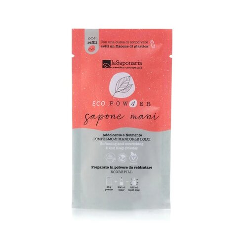 La Saponaria EcoPowder polnilo za milo za roke grenivka in sladki mandelj Slike