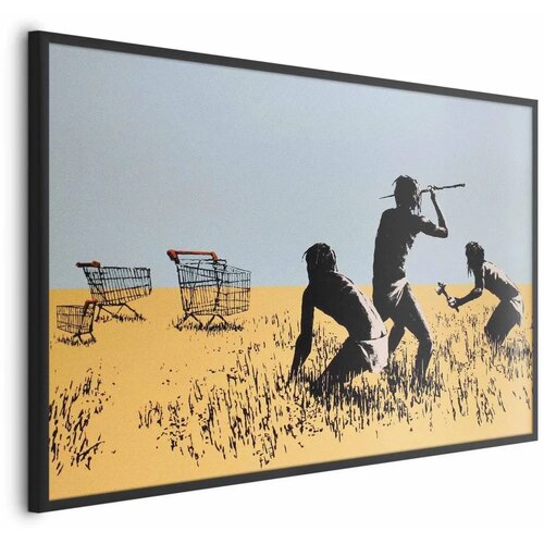  Plakat - Bargain Hunters 30x21 Crni okvir Cijene