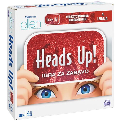 Spin Master Družabna igra Heads Up Cene