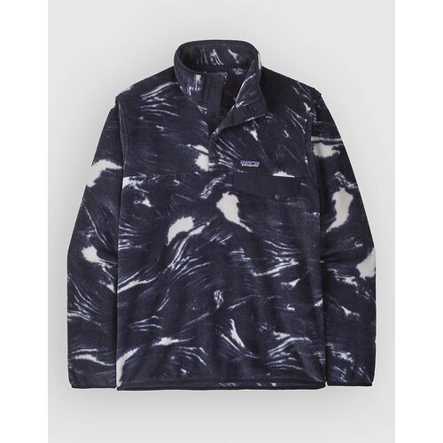 Patagonia LW Synch Snap-T Half-Zip Pulover iz flisa polar breeze / sunken blue Cene