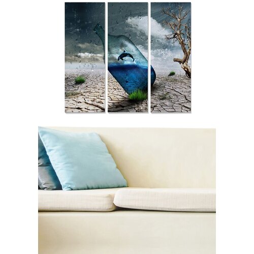 Wallity Set slika MDF749692, 3 dijela Slike