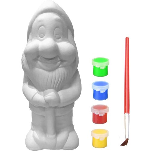 Esschert Design diy vrtni patuljak s bojama i kistom, visina 21,1 cm Slike