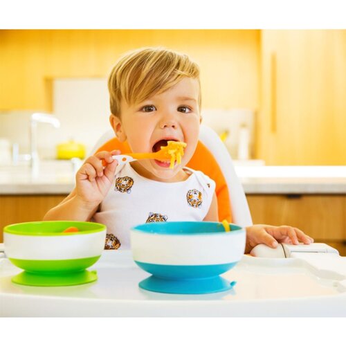 Munchkin Stay Put skledica s priseskom 6 m+ 3 kos Slike