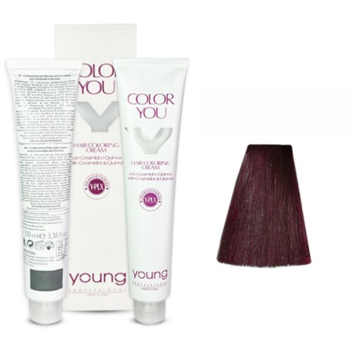 YOUNG Farba za kosu No.3.6 Red dark brown, 100ml Slike