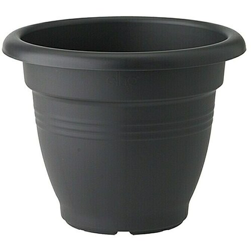 ELHO Tegla za cvijeće Provence Campana (Maks. vanjski promjer: 30 cm, Visina: 23 cm, Plastika, Crne boje) Slike